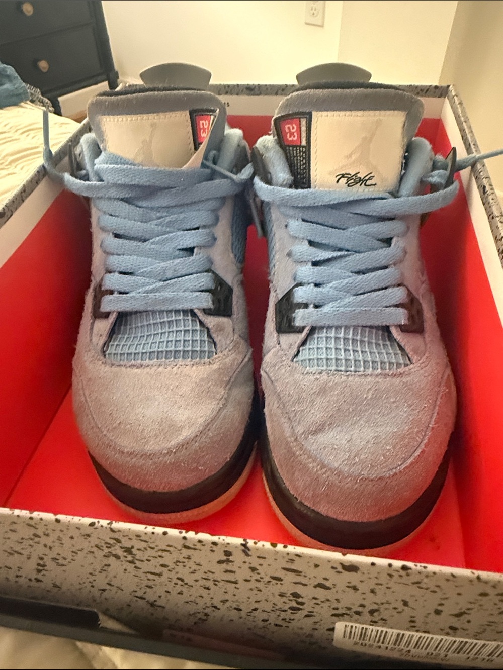 Air Jordan 4 Retro Blue Sz 6.5